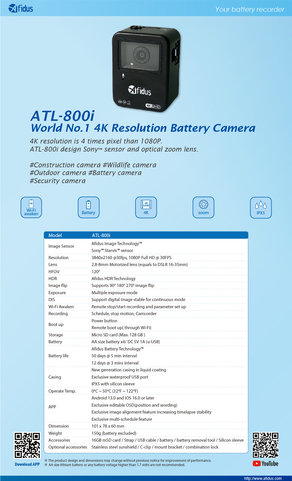 Timelapse Camera ATL-800i